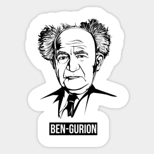 David Ben-Gurion Sticker